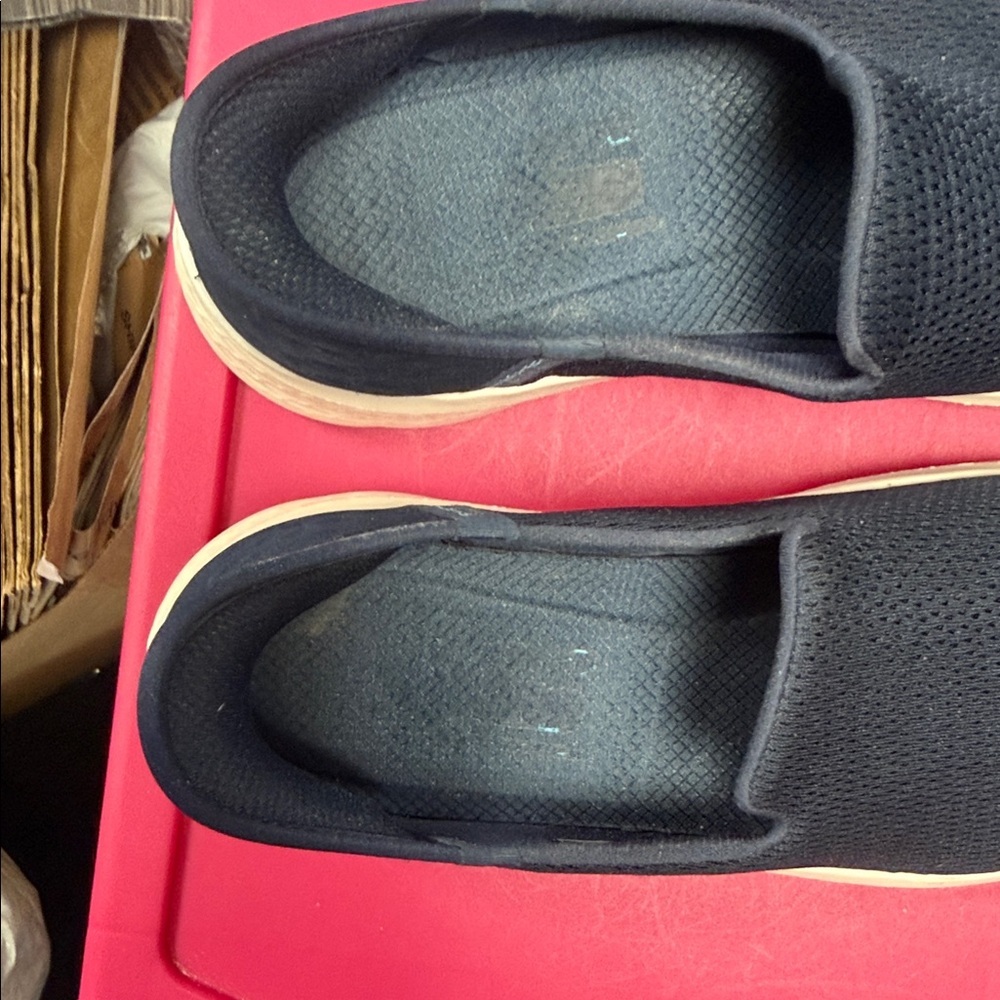 blue Skechers GO WALK Flex slip-on sneakers, often referred to as "Slip-ins" - Picture 5 of 5